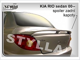 Křídlo, zadní spoiler, Kia Rio, sedan 00-