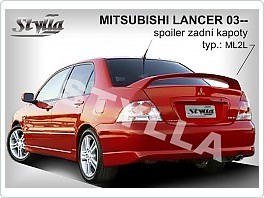 Křídlo, zadní spoiler, Mitsubischi Lancer, 03-08