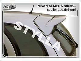 Stříška, zadní spoiler, Nissan Almera, 95-00 hatchback