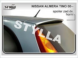 Stříška, zadní spoiler, Nissan Almera Tino, 00-