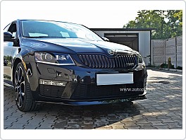 Škoda Octavia 3 RS, Spoiler pod přední nárazník DTM V2 - černý