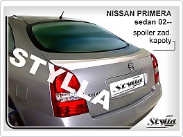 Křídlo, zadní spoiler, Nissan Primera, 02- sedan