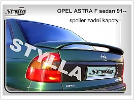 Křídlo, zadní spoiler Opel Astra F, sedan