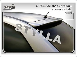 Stříška, zadní spoiler, Opel Astra G, hatchback