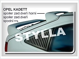 Stříška, zadní spoiler, Opel Kadet, 84-91 hatchback