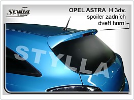 Stříška, zadní spoiler Opel Astra H, model 3dveř.