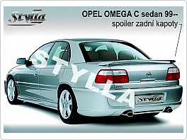 Křídlo, zadní spoiler, Opel Omega C, 99- sedan