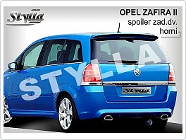 Stříška, zadní spoiler, Opel Zafira B, model 05-