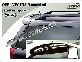 Stříška, zadní spoiler, Opel Vectra B, model combi, 96-01