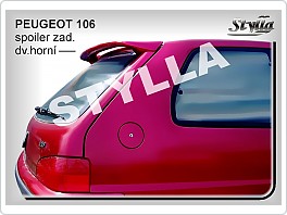 Stříška, zadní spoiler, Peugeot 106, 96-