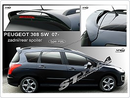 Stříška, zadní spoiler Peugeot 308 SW combi 2007-