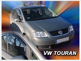 Plexi ofuky oken VW Touran, 2003-2015, přední