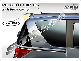 Stříška, zadní spoiler Peugeot 1007