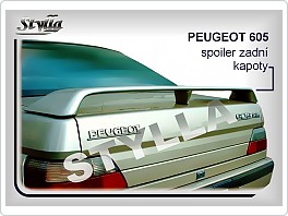 Křídlo, zadní spoiler, Peugeot 605