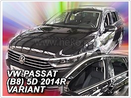 Plexi ofuky VW Passat B8, 2015-, přední + zadní pro combi, variant