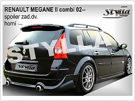 Stříška, zadní spoiler, Renault Megane 2, 03-08 combi