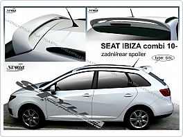 Stříška, zadní spoiler Seat Ibiza combi, 2010-