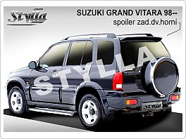 Stříška, zadní spoiler, Suzuki Grand Vitara, 98-05