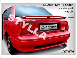 Křídlo, zadní spoiler, Suzuki Swift, sedan 97-02 4dveř.