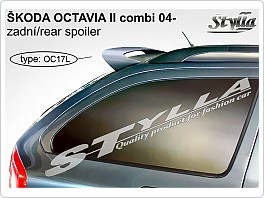 Škoda Octavia 2, combi, Stříška OC17, zadní spoiler