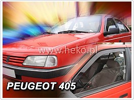 Plexi ofuky oken Peugeot 405, přední