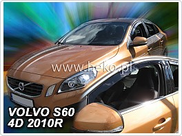 Plexi ofuky oken, deflektory Volvo S60, V60 2010- přední