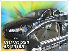 Plexi ofuky oken, deflektory Volvo S80 2006- přední