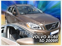 Plexi ofuky oken, deflektory Volvo XC60 2008-2017, přední