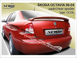 Škoda Octavia 1, sedan, Křídlo OC3, zadní spoiler