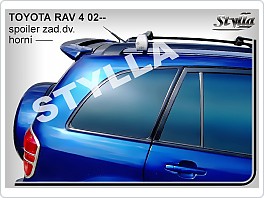 Stříška, zadní spoiler, Toyota Rav 4, 5dveř. 01-05