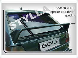 Křídlo, zadní spoiler, VW Golf 2