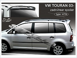 Stříška, zadní spoiler VW Touran, 2003-2010