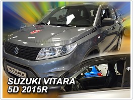 Plexi ofuky oken, deflektory, Suzuki Vitara 5dveř 2014-, přední + zadní