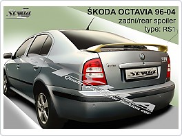 Škoda Octavia 1, sedan, křídlo RS, zadní spoiler, design Octavia 2