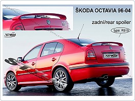 Škoda Octavia 1, zadní spoiler RS s ATESTEM