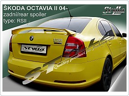 Škoda Octavia 2, křídlo RS, zadní spoiler RS