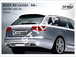 Stříška, zadní spoiler Audi A6, combi, 2004-