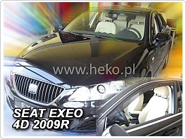 Plexi ofuky oken, deflektory Seat Exeo 2009-, přední