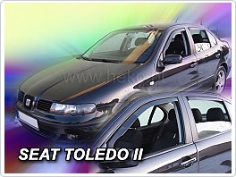 Plexi ofuky oken, Seat Toledo, 1998-2005, přední + zadní