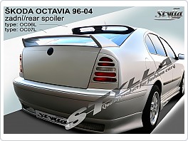 Škoda Octavia 1, sedan, Křídlo OC07, zadní spoiler