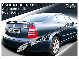 Škoda Superb 1, zadní spoiler, křídlo SU01 2002-2008