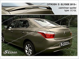 Zadní spoiler, Citroen C-Elysee 2012-