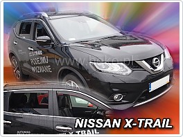 Plexi ofuky, deflektory Nissan X-Trail 2014- přední + zadní