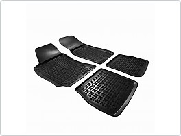 Gumové VANIČKY, autokoberce sada Škoda Superb 1, 2002-2008, SEAT LEON 2012-2020