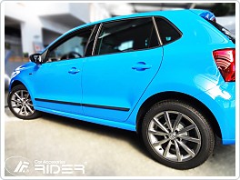 Ochranné boční lišty dveří VW Polo 5.Dveř. 2014- 2017