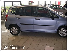 Ochranné boční lišty dveří Honda Jazz 5.Dveř. 2002-2008 htb