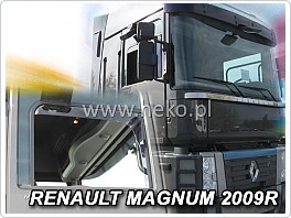 Plexi ofuky oken Renault Magnum, model 2009-