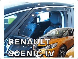 Plexi ofuky oken Renault Scenic IV, 2017- přední