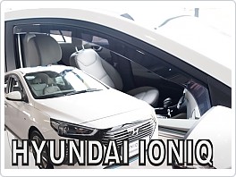 Plexi ofuky oken, deflektory, Hyundai Ioniq, 2017- přední