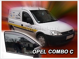 Plexi ofuky oken, deflektory Opel Combo, 2002-2011